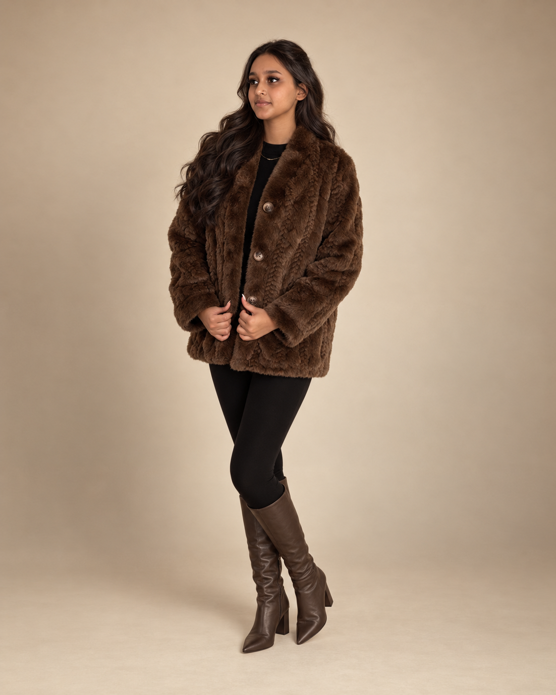 VESTE EN FOURRURE
